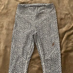 Do You Even White Speckled Leggings